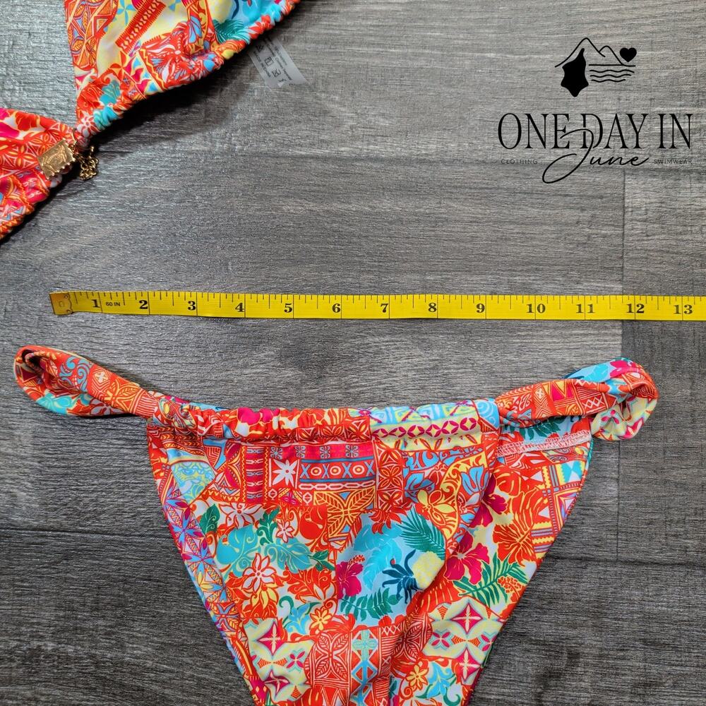 RoseSeek Adjustable Triangle Bikini Swimsuit Size S - Picture 2 of 4